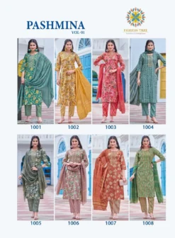 Pashmina Vol 1 By Passion Tree Modal Chanderi Ready Made Collection