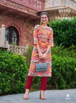 Radhika Charming Vol 6 Modal Chanderi new Kurti Design