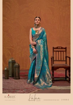 Rajbeer Kalaa Ruby Silk Sarees Wholesale