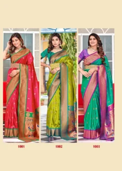 Rajpath Apoorva Paithani Vol 1 Fancy Saree Collection