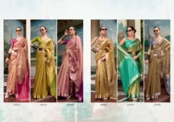 Rajpath Titan Silk Pure Tissue Silk Saree Wholesale