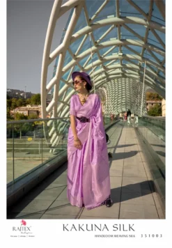 Rajtex Kakuna Silk Katan Silk Handloom Saree Online 2024