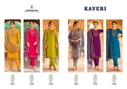 Rangoon Kaveri Viscose Kurti Bottom With Dupatta Collection