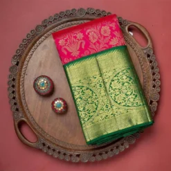 Rani Vol 16 Designer Onam Pure Silk Saree Latest