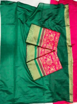 Rani Vol 16 Designer Onam Pure Silk Saree Latest