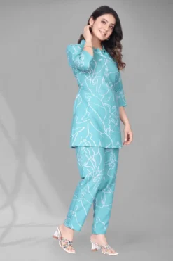 Rm Printed Cotton Co Ord Set Suit For Ladies Collection