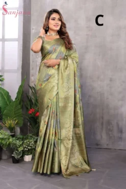 Sanjana Maharani Soft Silk Saree Wholesale