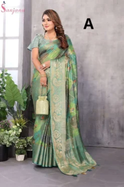 Sanjana Maharani Soft Silk Saree Wholesale