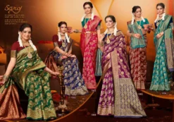 Saroj Anarkali Vol 2 Designer Silk Saree Party Wear Collection