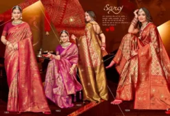 Saroj Rajgharana Vol 6 Designer Silk Saree Wedding Collection