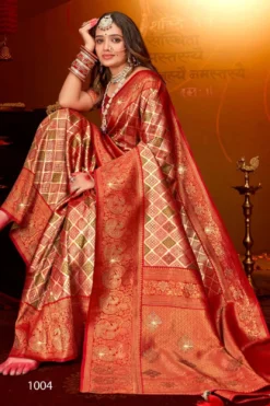 Saroj Rajgharana Vol 6 Designer Silk Saree Wedding Collection
