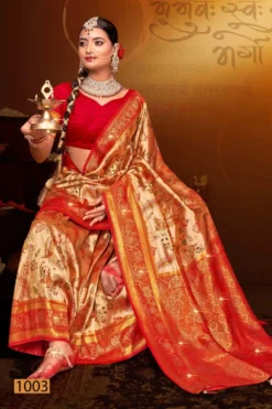 Saroj Rajgharana Vol 6 Designer Silk Saree Wedding Collection