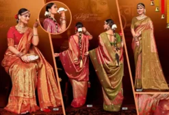 Saroj Rajgharana Vol 6 Designer Silk Saree Wedding Collection