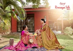 Saroj Riwaayat Silk Vol 3 Designer Silk Saree Collection