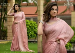 Sethnic Karigari Vol 2 Satin Chiffon Designer Saree Wholesale