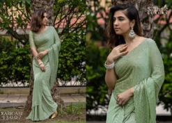 Sethnic Karigari Vol 2 Satin Chiffon Designer Saree Wholesale