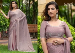 Sethnic Karigari Vol 2 Satin Chiffon Designer Saree Wholesale