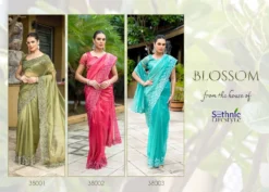 Sethnic Lifestyle Blossom Designer Saree Wholesale
