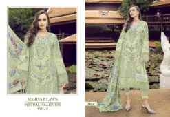 Shree Mariya B Lawn Festival Collection Vol 8 Cotton Dupatta Suit