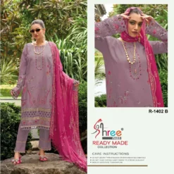 Shree R 1402 A To D Ready Made Pakistani Salwar Suits