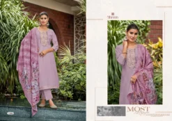 Shreen Alexa Vol 3 Roman Silk Kurti Bottom With Dupatta