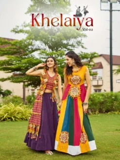 SS2037 Khelaiya Vol 2 Skirt Rangoli Navratri Collection