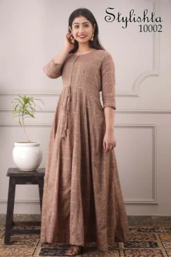 SS2037 Stylishta Vol 2 Masleen Digital Printed Gown Collection