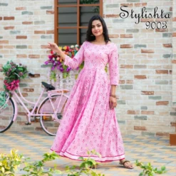 SS2037 Stylishta Vol 2 Masleen Digital Printed Gown Collection