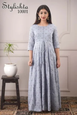 SS2037 Stylishta Vol 2 Masleen Digital Printed Gown Collection