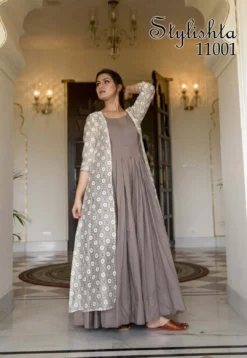 SS2037 Stylishta Vol 2 Masleen Digital Printed Gown Collection