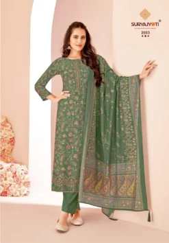 Suryajyoti Kanika Vol 2 Modal Foil Printed Dress Material