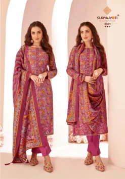 Suryajyoti Kanika Vol 2 Modal Foil Printed Dress Material