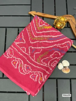 Tamanna Mastani Bandhani Bandhani Saree Online Wholesale