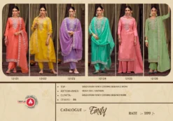 Triple Aaa Emily Fancy Dress Material Collection
