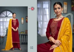 Triple Aaa Herisa Cotton Fancy Dress Material Collection