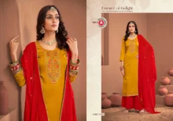 Triple Aaa Manroop Fancy Dress Material Collection