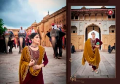 Triple Aaa Manroop Fancy Dress Material Collection