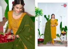 Triple Aaa Star Light Jam Silk Dress Material New Design