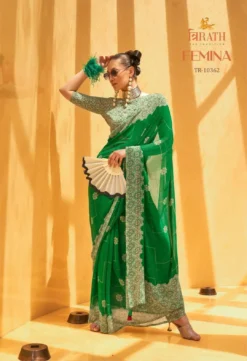 Trirath Femina Daani Georgette Saree Wholesale