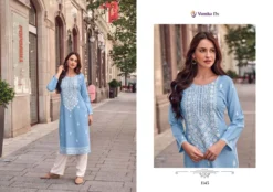Vamika Nx Rooh Vol 8 Fancy Lakhnawi Kurti With Bottom