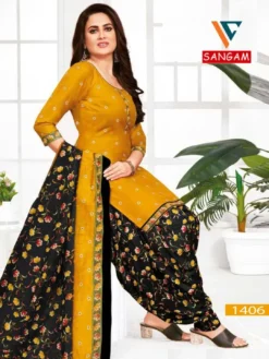 Vandana C Sangam Vol 14 Cotton Dress Material