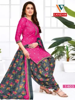 Vandana C Sangam Vol 14 Cotton Dress Material