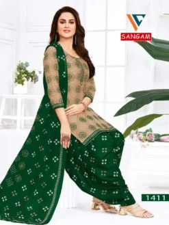 Vandana C Sangam Vol 14 Cotton Dress Material