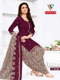 Vandana C Sangam Vol 14 Cotton Dress Material