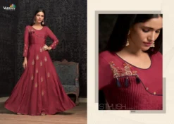 Vardan Navya Vol 16 Maslin Readymade Long Gown for Ladies