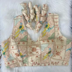 Vf Georgette Readymade Blouse With Heavy Work New Collection