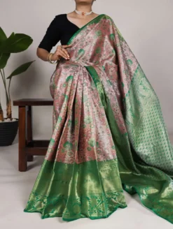 WMN 7414 Jacquard Silk Sarees New Collection