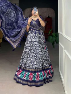 Women 1223 Tussar Silk Party Wear Lehenga Choli Wholesale