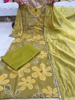 Yasu Vol 21 Silk Kurti Pent with Dupatta Set Wholesale