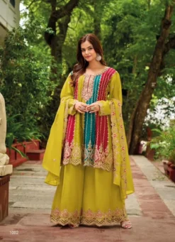 Your Choice Orra 4 Designer Chinon Salwar Suits Collection